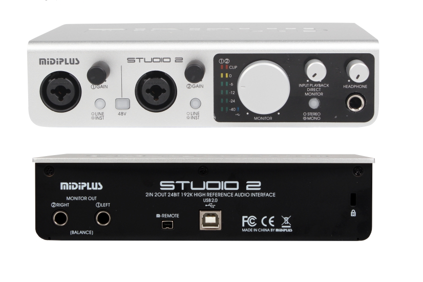 迷笛2OTG声卡驱动 midiplus studio2OTG